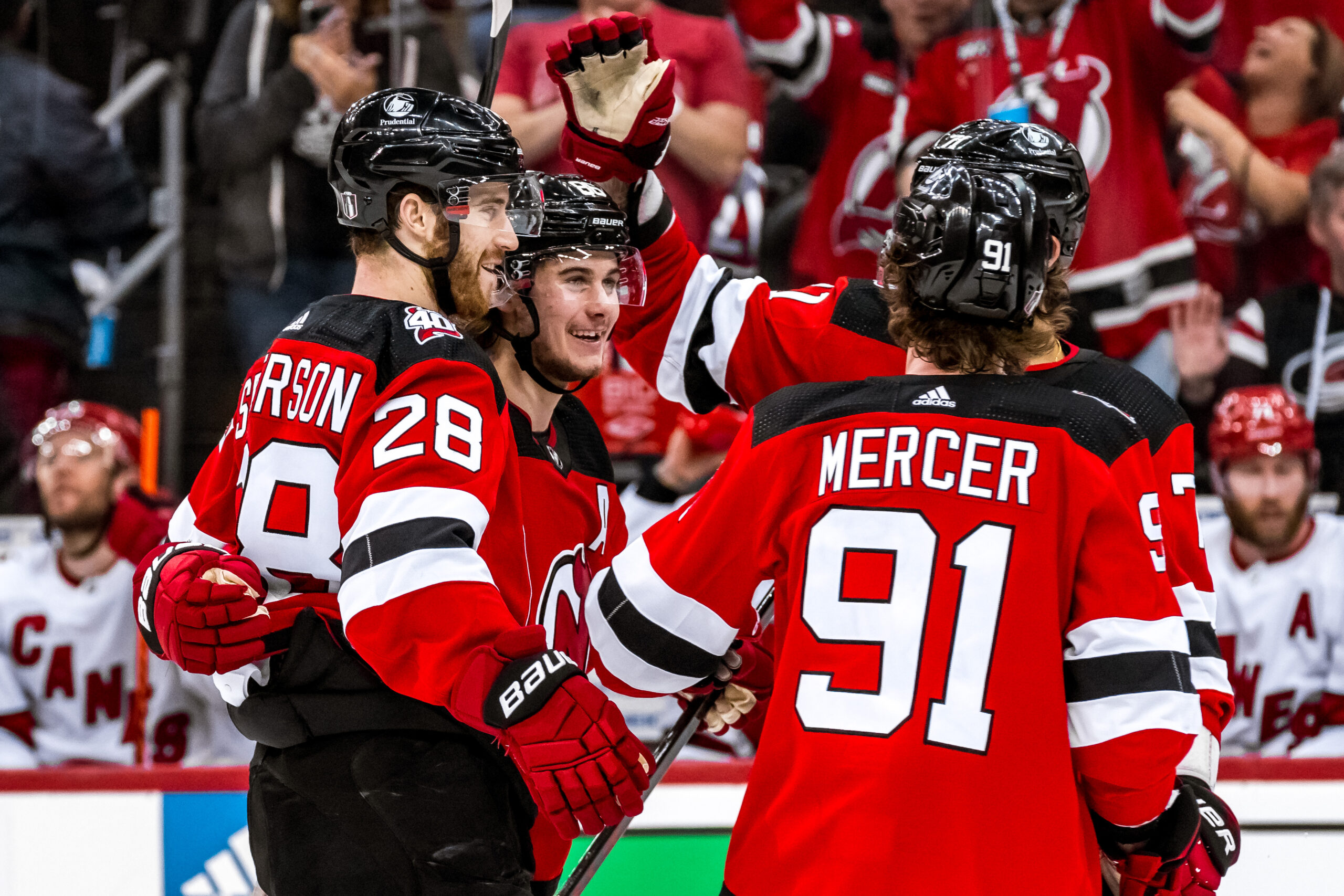 Devils' Luke Hughes to make Stanley Cup playoffs debut vs. Hurricanes in  Game 3