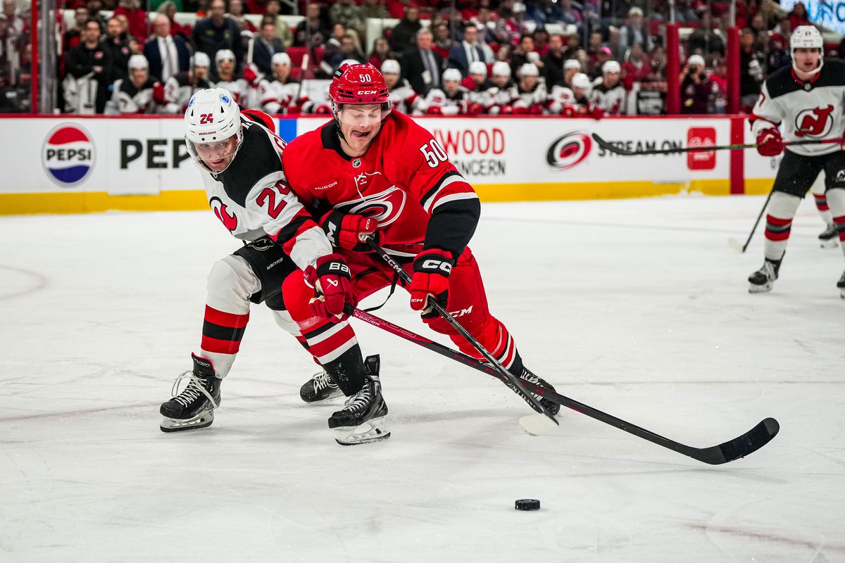 Devils Continue To Struggles Against Carolina In 4-2 Road Loss